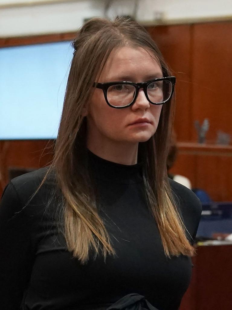 Delvey was sentenced to four years in prison in 2019. Picture: Timothy A Clary/AFP