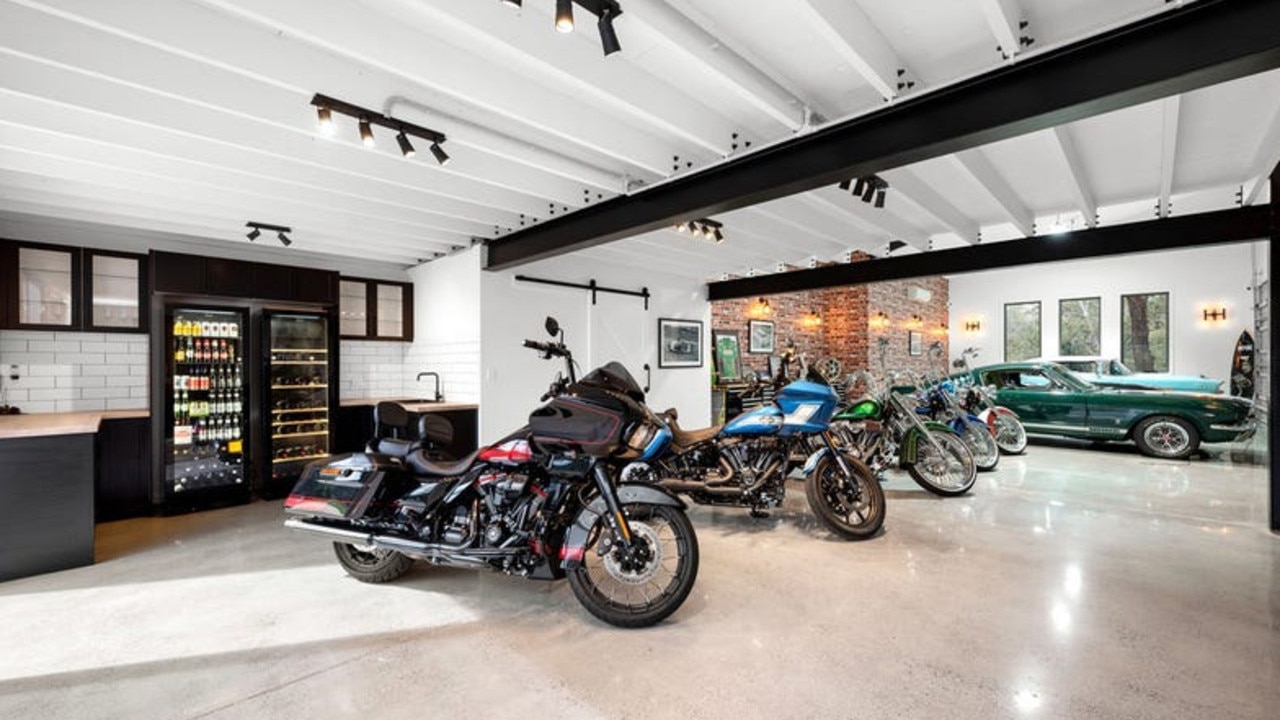 It’s the ultimate man cave for motoring enthusiasts.