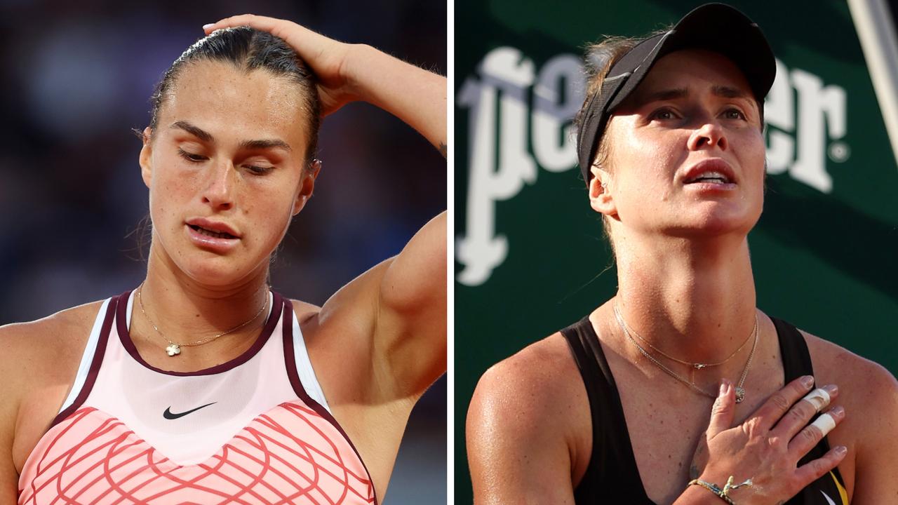 Aryna Sabalenka and Elina Svitolina have been two of the biggest stories of the French Open.