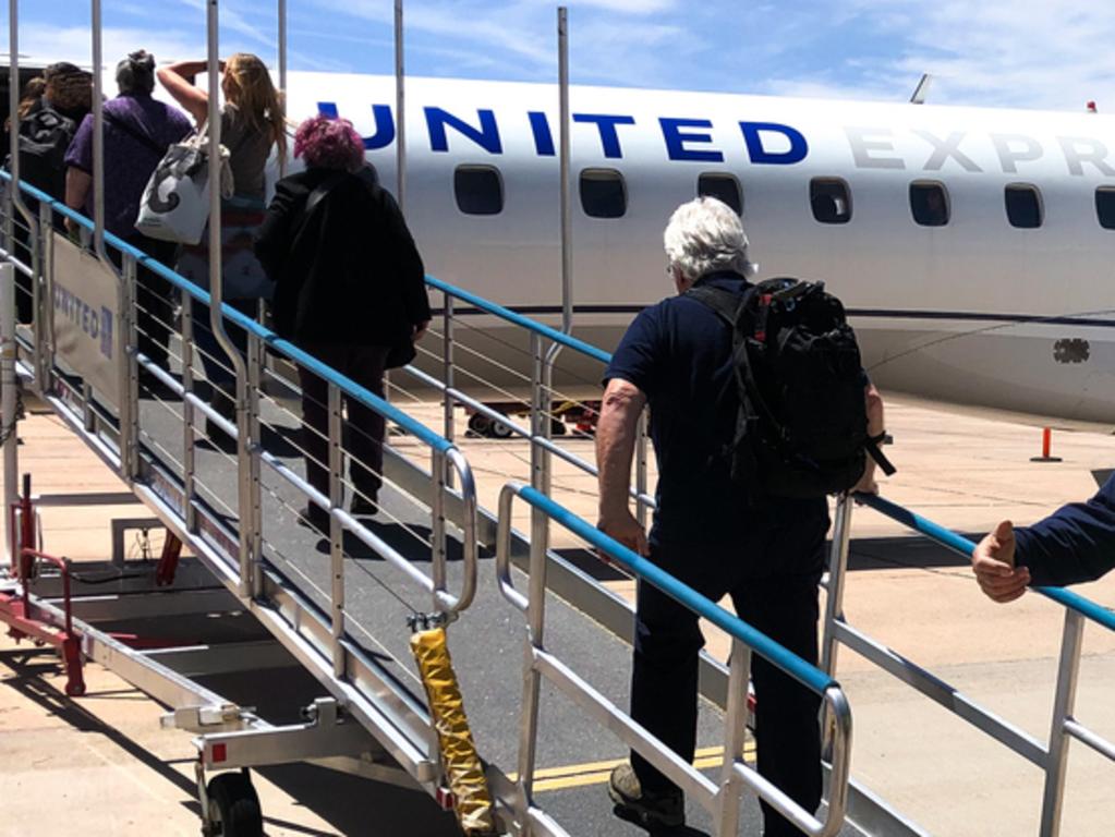 The plane (not pictured) was diverted to Washington Dulles International Airport.