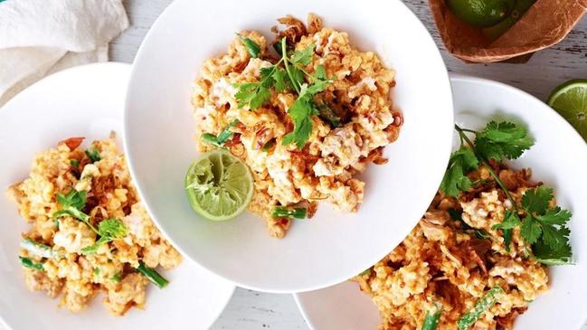 Try cooking a Thai chicken risotto. Picture: Supplied