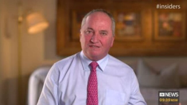 Mr Joyce couldn’t nail down a timeline for when Morrison informed him of the decision. Picture: ABC