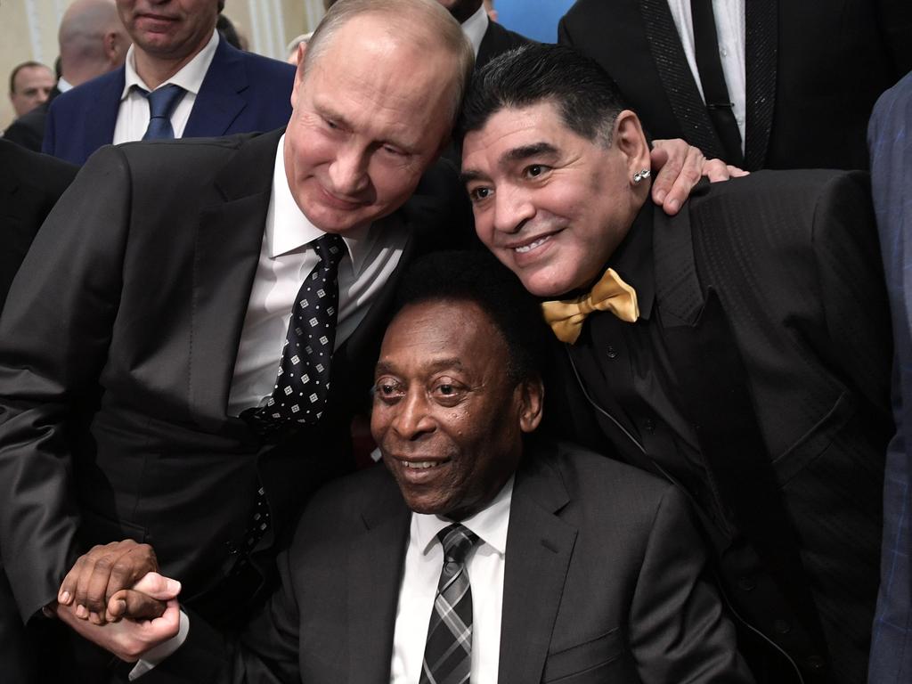 The two immortals — and Vladimir Putin.