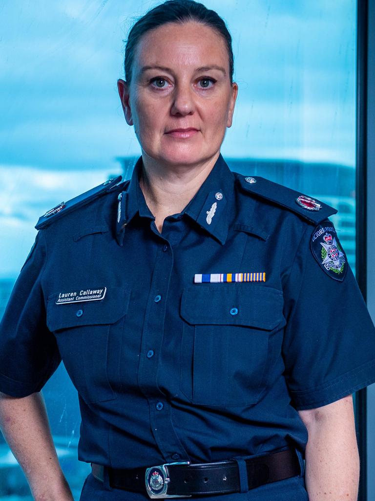 Victoria Police Family Violence Command Assistant Commissioner Lauren Callaway. Picture: Jake Nowakowski