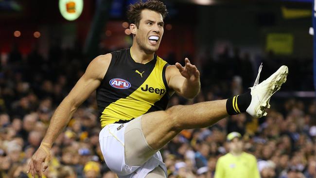 Alex Rance is set to make a long-awaited return to the footy field. Picture: Michael Klein