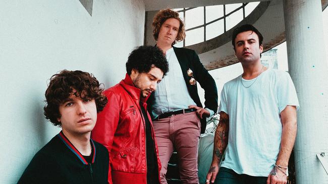 The band The Kooks will perform in Hobart.