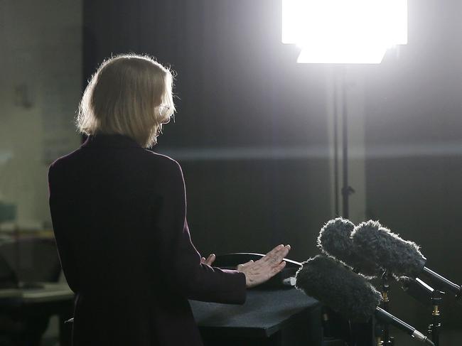 Queensland's Chief Health Officer Dr Jeannette Young pictured addressing the media, Brisbane10th of September 2020.  (Image/Josh Woning)