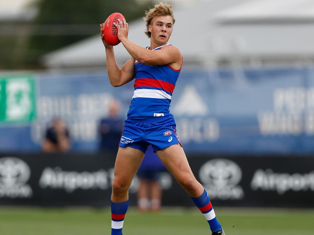 Ryley Sanders is set to make an immediate impact at the Dogs. Picture: Getty Images