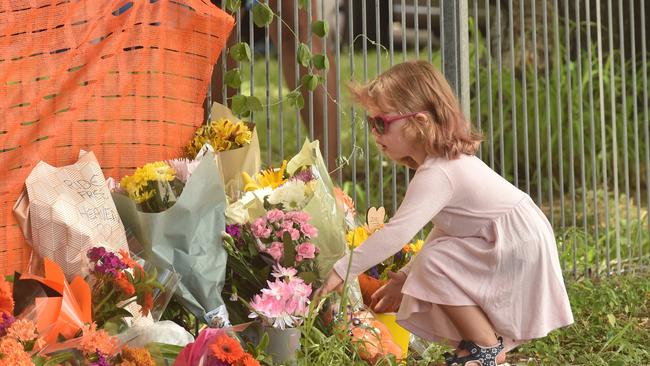 The heartbroken community paid tribute to Jennifer Board. Picture: Evan Morgan