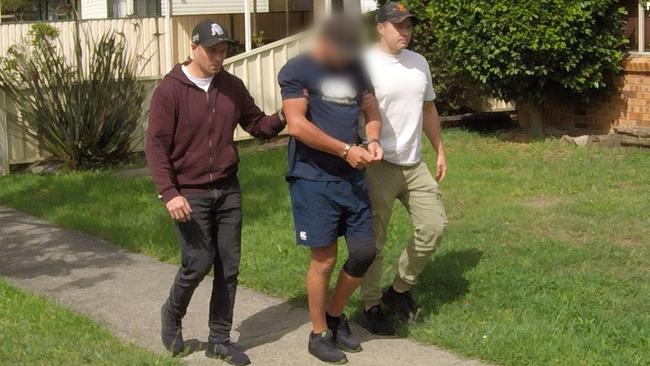 Strike Force Whyaratta arrested a number of people, including Reece Elson, over the alleged black market operation. Picture: NSW Police