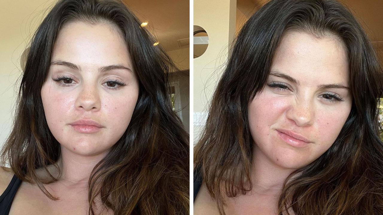 Selena Gomezs No Make Up Selfies Go Viral On Instagram News Com Au