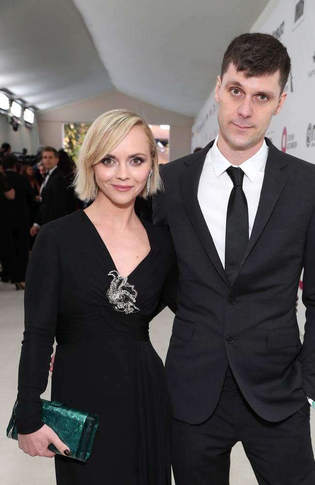 Christina Ricci and James Heerdegen wed in 2013. Picture: Rich Fury/Getty Images