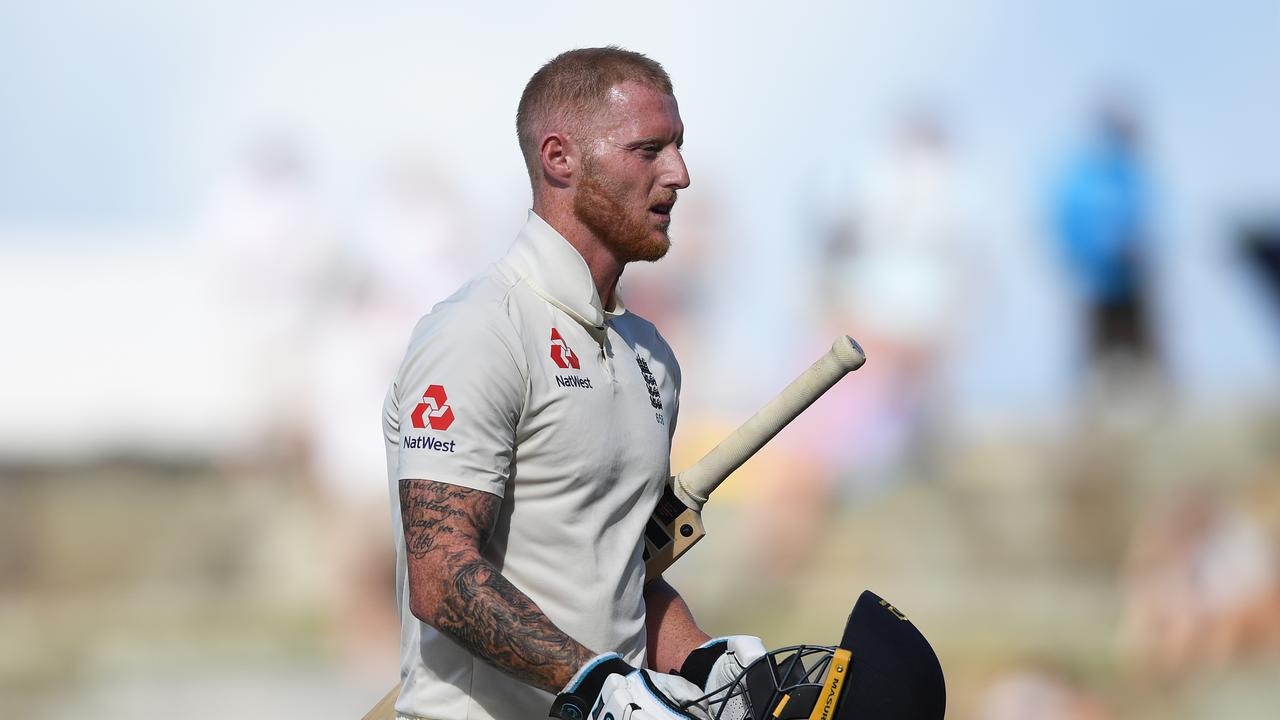 Ben Stokes walks back to the dressing room after being dismissed. Photo: Shaun Botterill/Getty Images.