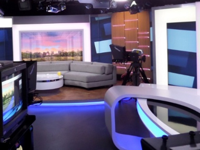 The ABC Breakfast studio: an intimidating place for those unused to live TV.