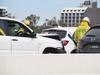 Four vehicle accident on Rockhampton bridge