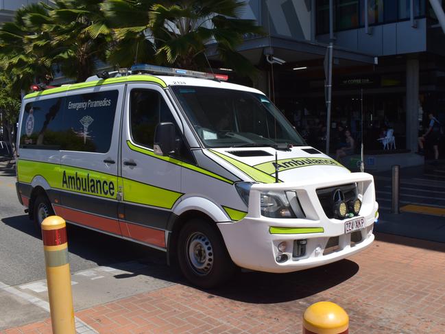 Car rolls, man hurt in Burleigh smash