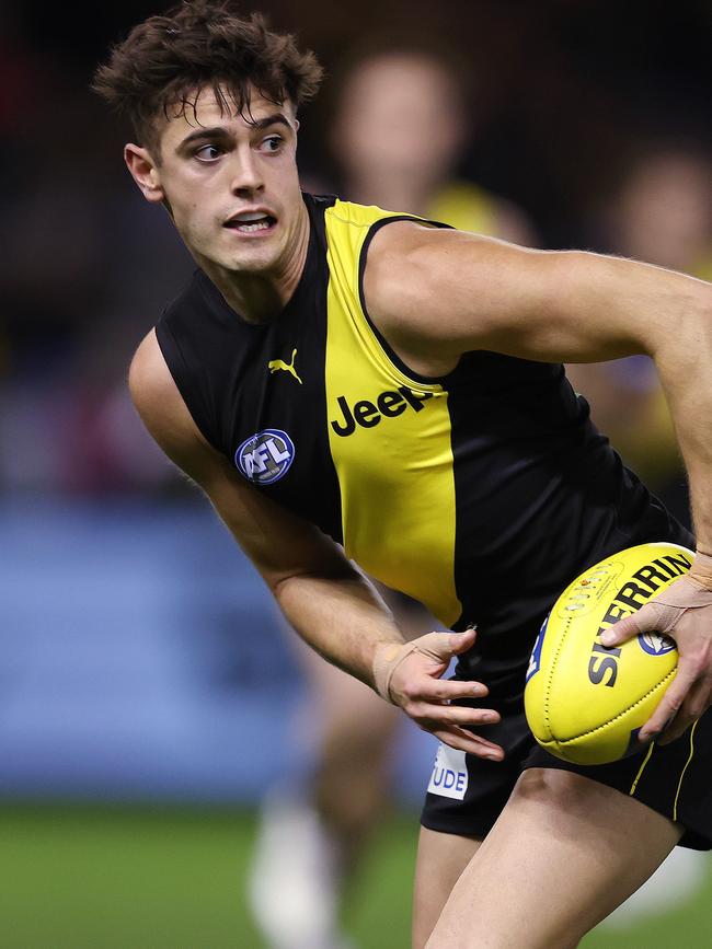 Ex-Richmond player Patrick Naish landed at The Parade in the off-season but has since been signed by West Coast. Picture: Michael Klein