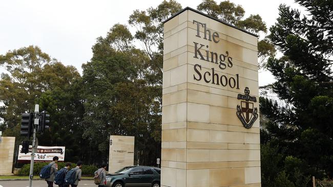 The King's School in Sydney’s Parramatta.