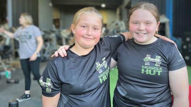 Tori Pevreal, left, and Layla Roberts, right. Picture: Asa Andersen.