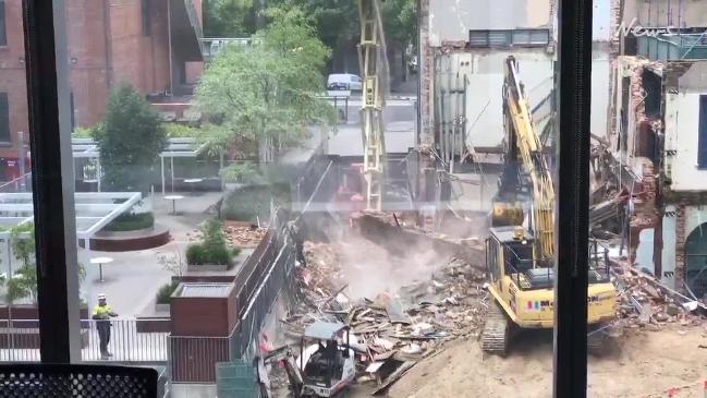 Adelaide building site demo