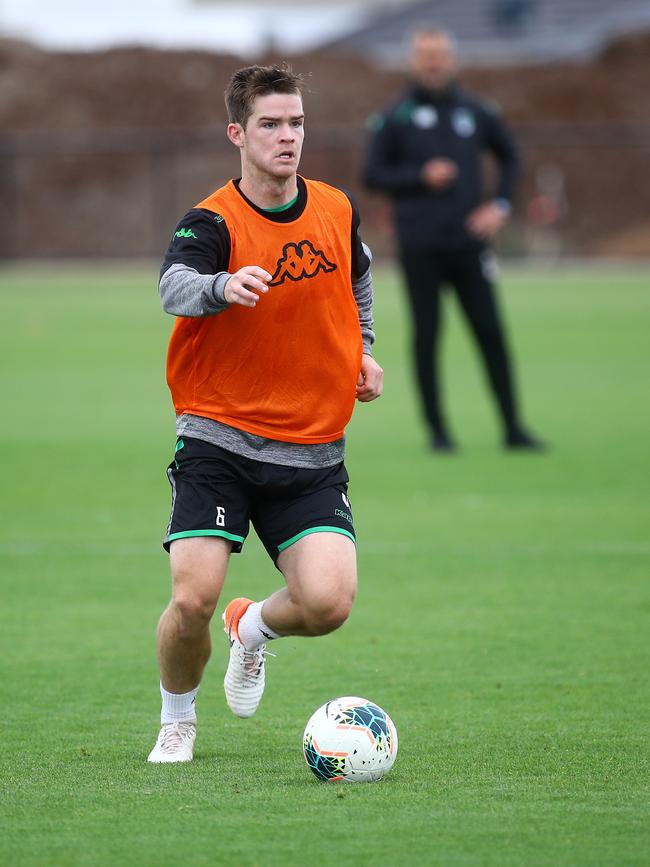 Connor Chapman is leaving Western United to join Daejeon Citizen FC in Korea. Picture: Glenn Ferguson