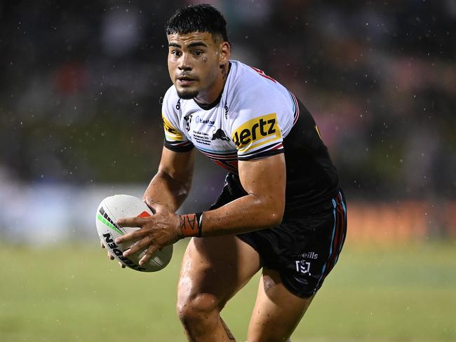 Taylan May in action for the Panthers. Picture: NRL Photos