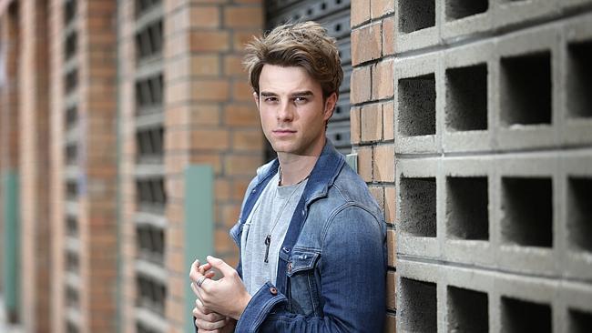 Australian actor Nathaniel Buzolic.