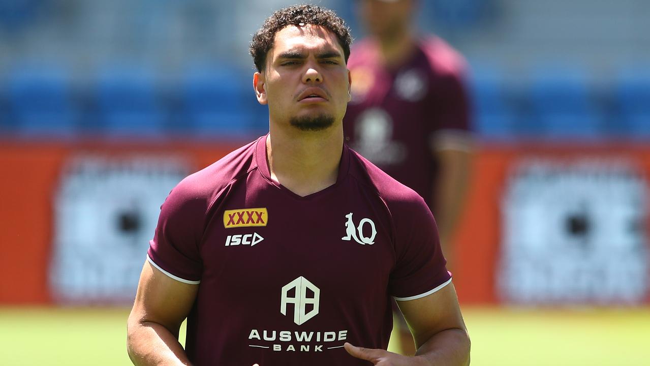 Xavier Coates will make his Maroons debut.