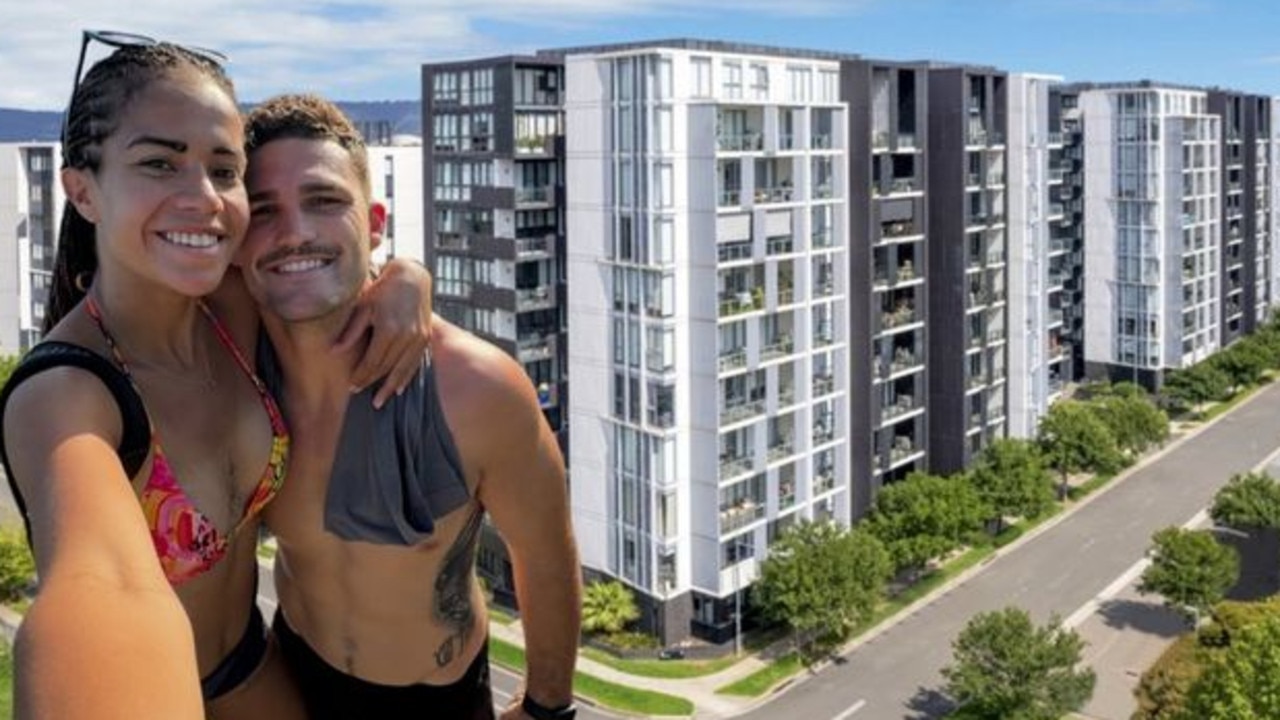 Panther Cleary flicks on Penrith apartment