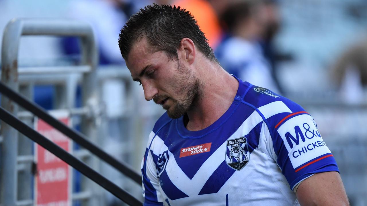 Kieran Foran is one of eight players confirmed to be departing the Bulldogs.