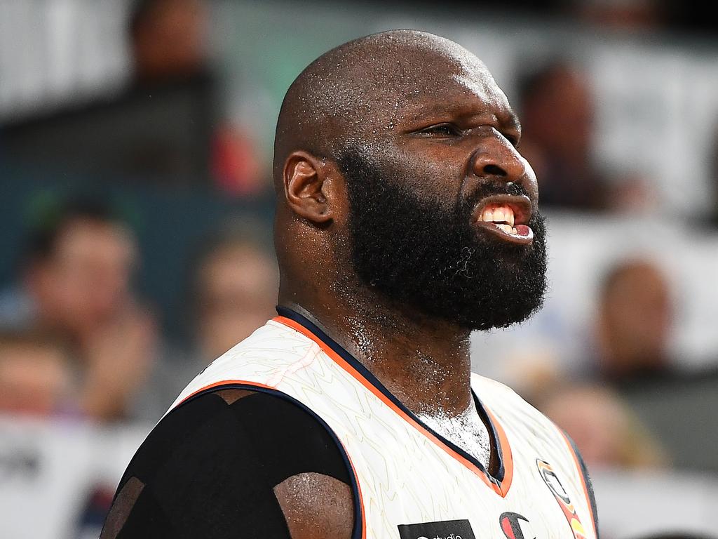 Cairns veteran Nate Jawai still has the fear factor. Picture: Getty Images