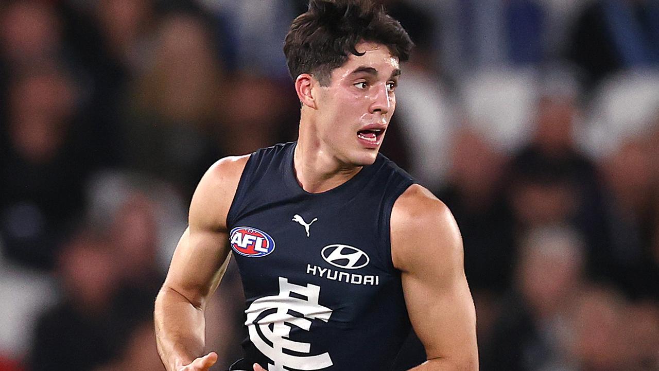 Carlton gave up its third-round draft pick as part of the Adam Cerra trade last year. Picture: Michael Klein