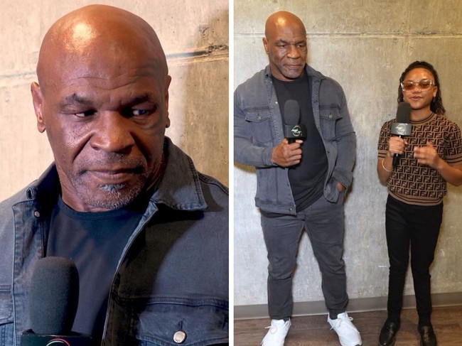 Mike Tyson's answer to a teen went viral.