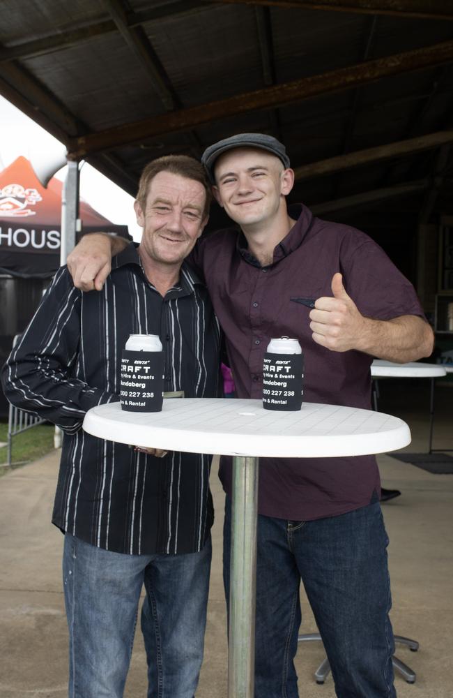 Caleb and Lance at the Bundaberg Catholic Schools Race Day.