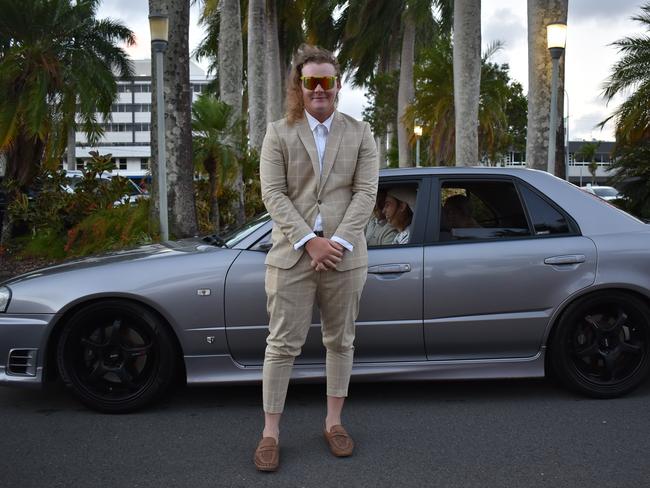 Kai Wicks at the Mackay North State High School Year 12 formal at the Mackay Entertainment and Convention Centre, Saturday November 21, 2020. Picture: Heidi Petith