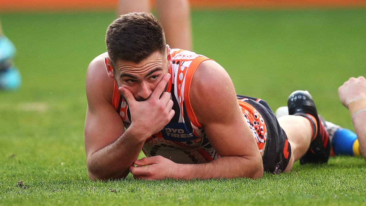 St Kilda is set to make an audacious play to lure Giants star Stephen Coniglio to Moorabbin. Picture: Phil Hillyard