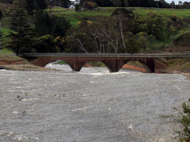 The Upper Coliban Reservoir in Victoria is one catchment already at bursting point. Picture: Twitter, Coliban Water