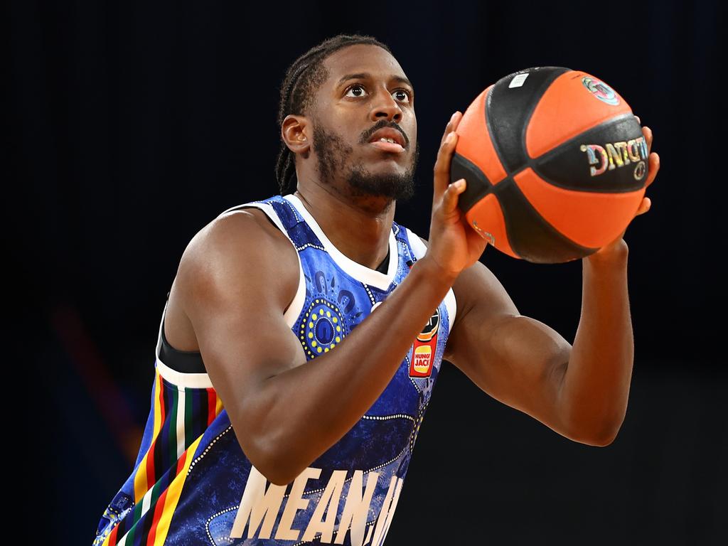 Keandre Cook shot a team-high 23 points against United. Picture: Chris Hyde/Getty Images