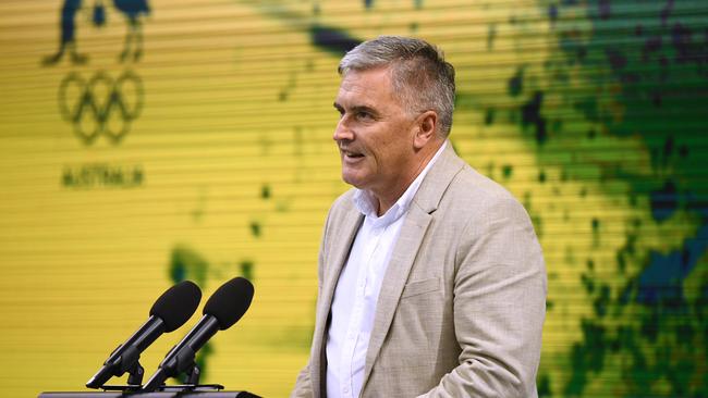 Australian Chef de Mission Ian Chesterman has scrapped medal targets for Tokyo. Picture: Getty Images.