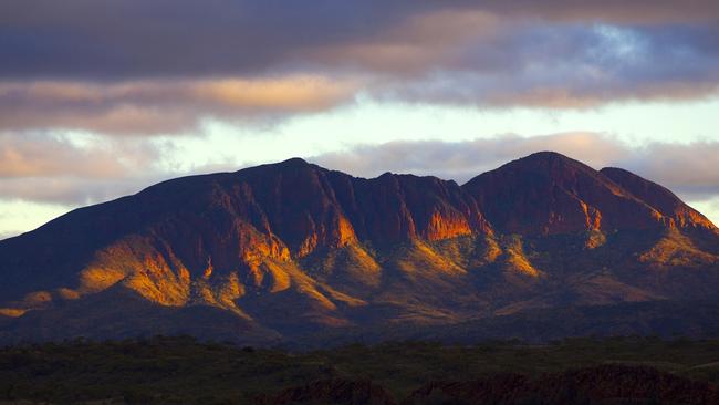 The West MacDonnell Ranges in Central Australia