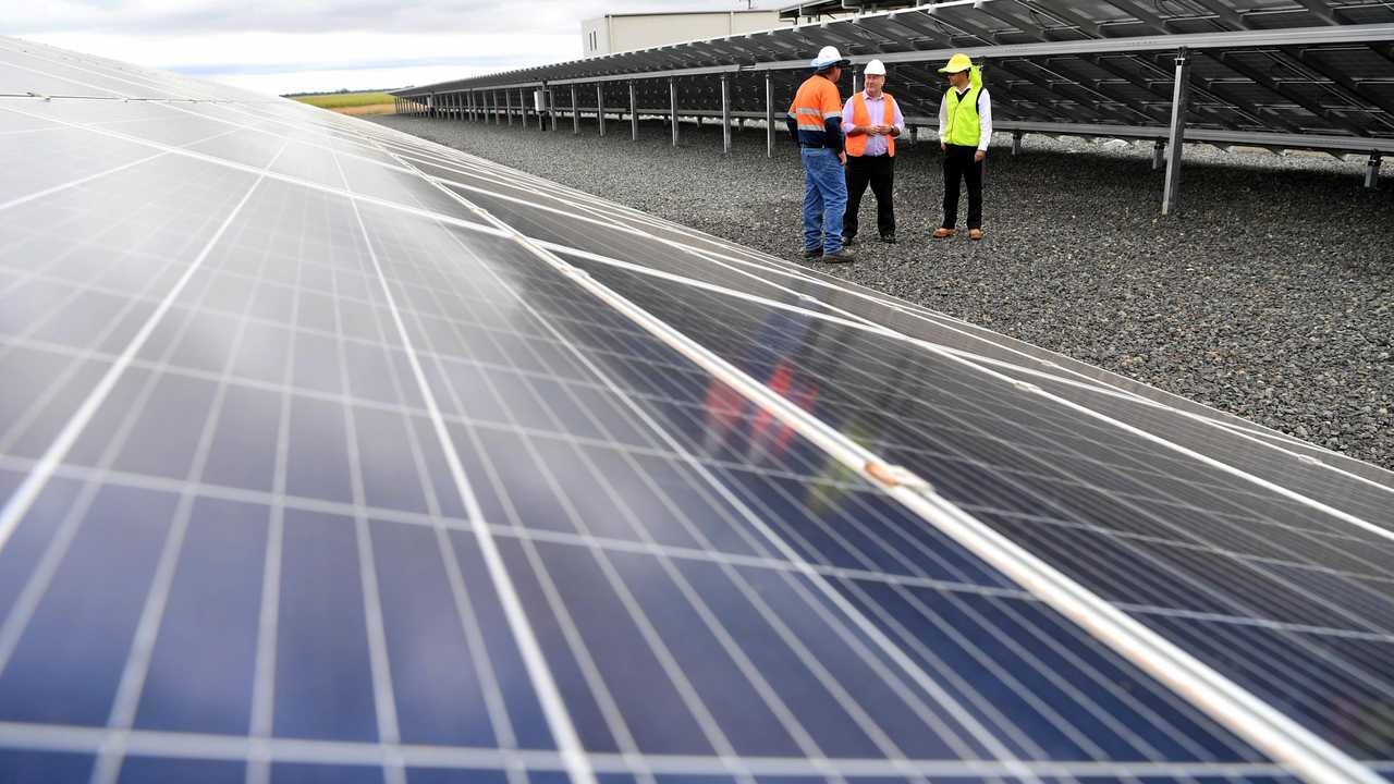 BOOST: Solar energy installation is bound to get a boost with the State Government announcement of interest free loans to help struggling families out. Picture: Mike Knott BUN020718SOLAR3