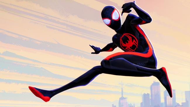 Miles Morales as Spider-Man (Shameik Moore) in Columbia Pictures and Sony Pictures Animation’s SPIDER-MAN: ACROSS THE SPIDER-VERSE.