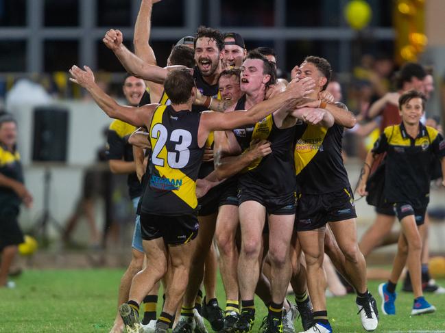 2020-21 NTFL Men's Premier League Grand Final - Nightcliff Tigers v St Mary's.Photograph: Che Chorley