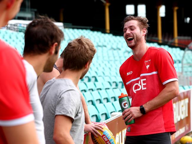 Alex Johnson is loved for his positive nature. Picture: Gregg Porteous