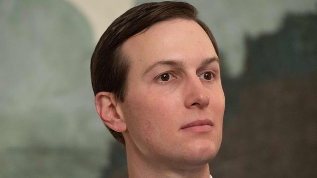 Senior White House adviser Jared Kushner. Picture: AFP