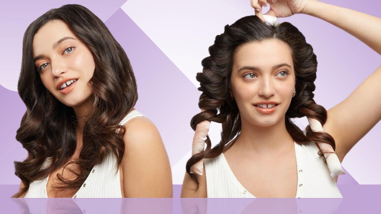 I tried the Heatless Hair Curling Ribbon, and I'm obsessed