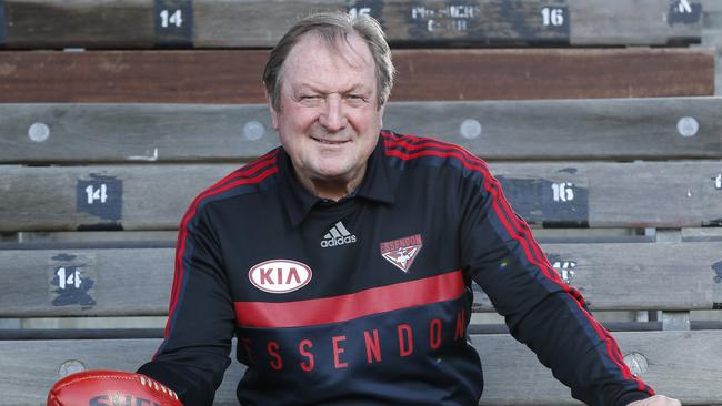 Kevin Sheedy enjoys promoting the game overseas. Picture: David Caird