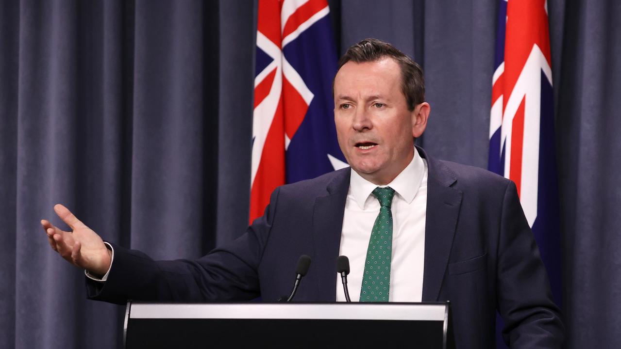 WA Premier Mark McGowan says the Covid vaccine mandate will be around for years. Picture: Jackson Flindell/The West Australian