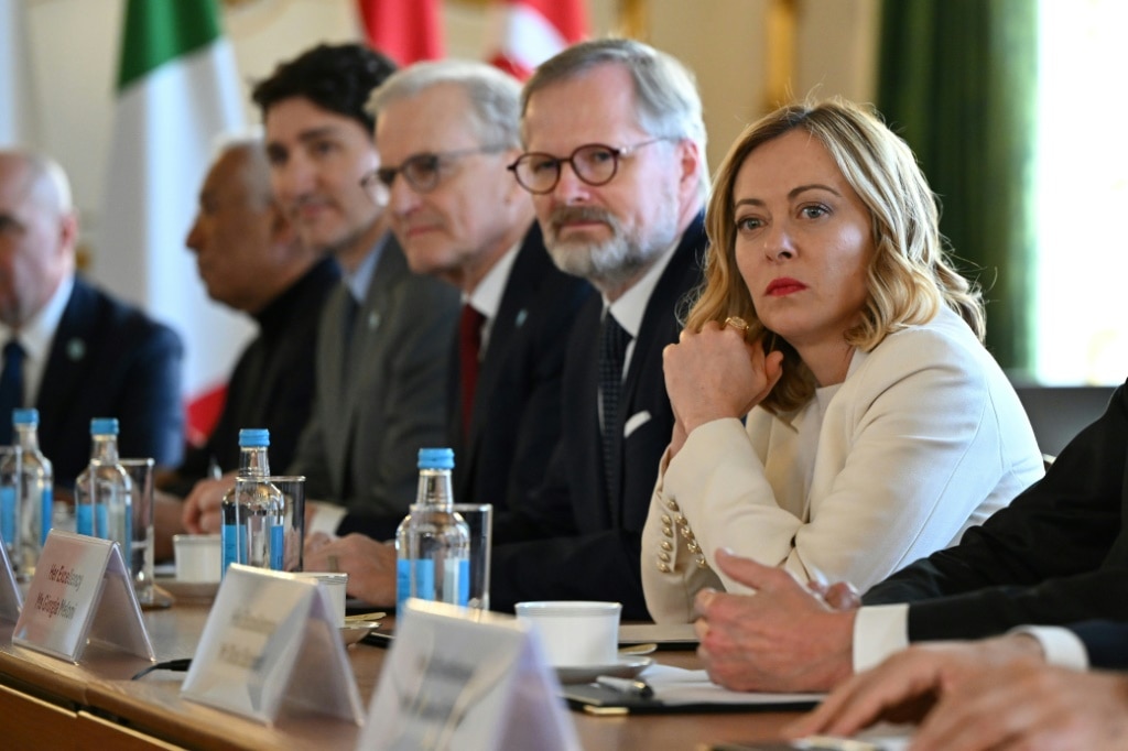 Giorgia Meloni appeared to dismiss sending Italian soldiers as peacekeepers in Ukraine