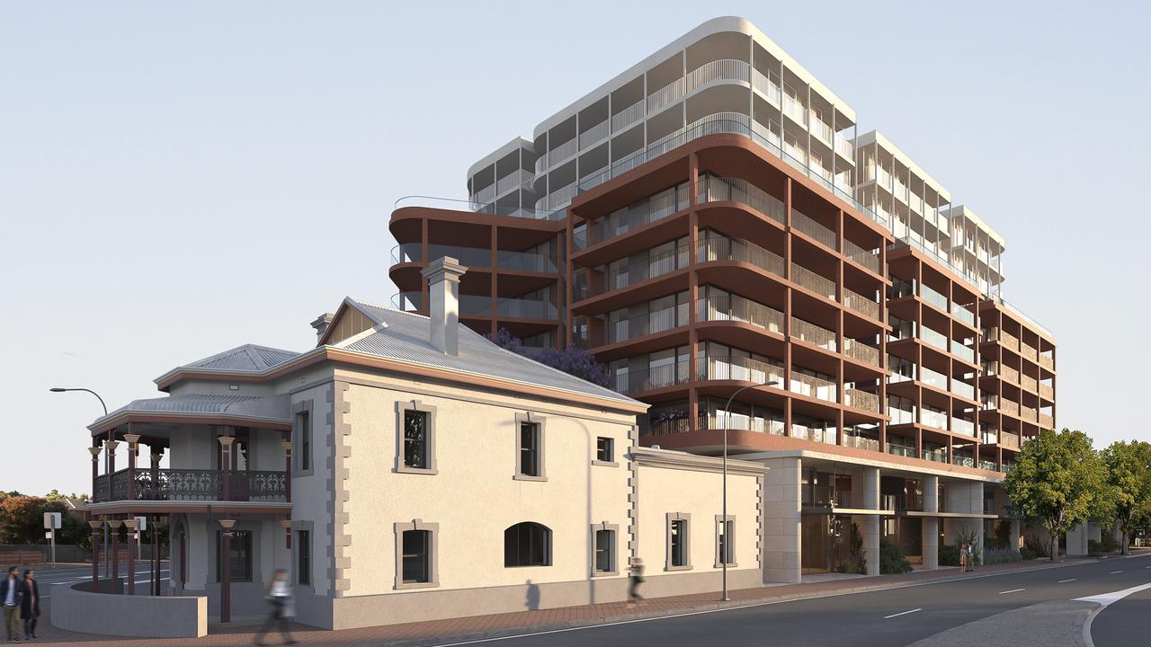 The approved design features a 10-storey apartment building. Picture: Stallard Meek Flightpath Architects